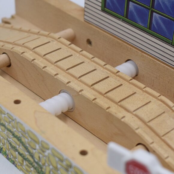 Thomas Wooden Railway Train Transfer Table Clickity Clack Track P856 - Picture 7 of 15